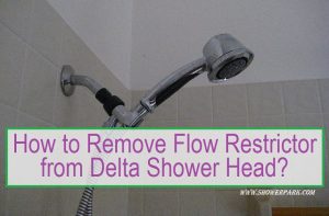 How To Remove Flow Restrictor From Delta Shower Head 300x197 