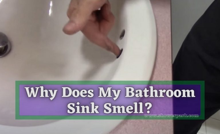 my bathroom sink has an oder